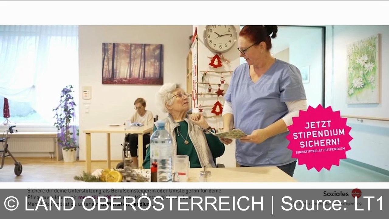 TV Werbung land oberösterreich - Pflegestipendium in Oberösterreich: Erhalte bis zu 7.200 Euro jährlich für deine Pflegeausbildung. Infos unter sinnstifter.at/stipendium. Initiative der Oö. Landesregierung.