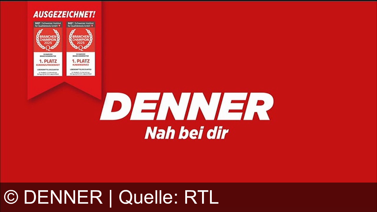 TV Werbung denner - Nur bei Denner: Mandorle Negro Amaro Primitivo, Pouletbrust, Lammrack & Denner Käse jetzt stark reduziert – nur Freitag & Samstag. Denner – Branchenchampion 2025. Nah bei dir!