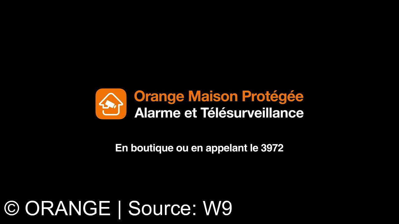 TV Werbung orange - Avec Orange Maison Protégée, partez l'esprit tranquille. Votre domicile est sous télésurveillance 24h/24, tout compris à petit prix.