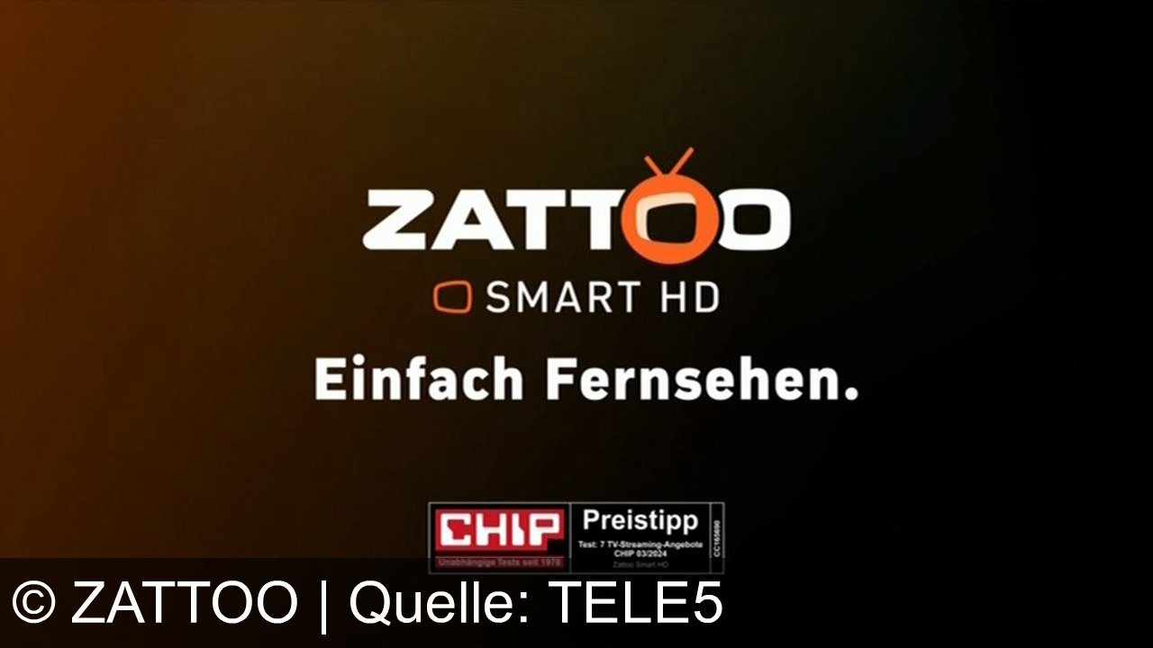 TV Werbung zattoo - Erlebe unvergessliche TV-Momente mit Zattoo Smart HD – über 200 Sender in HD für nur 6,49 €. Jetzt kostenlos testen und einfach Fernsehen genießen!