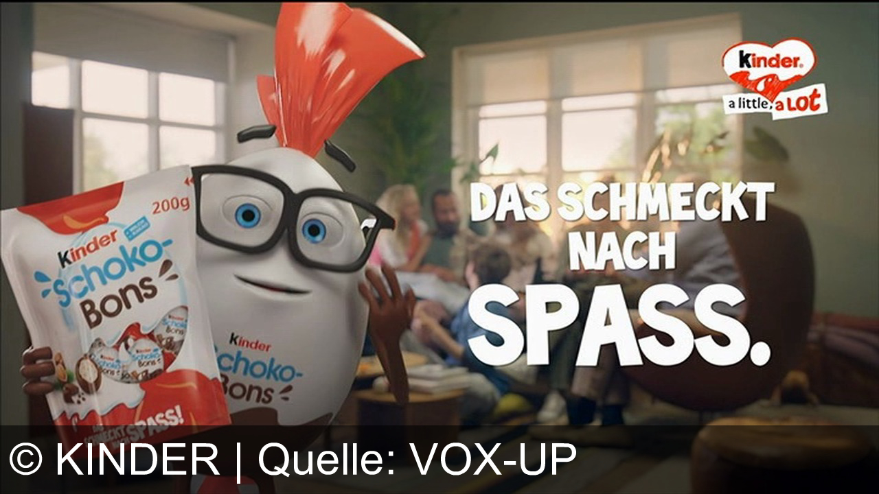 TV Werbung kinder - Kinder Schoko-Bons: Feine Haselnuss in Milchcreme und zarter Schokolade – das schmeckt nach Spaß für die ganze Familie! Probier jetzt das Original von Kinder.