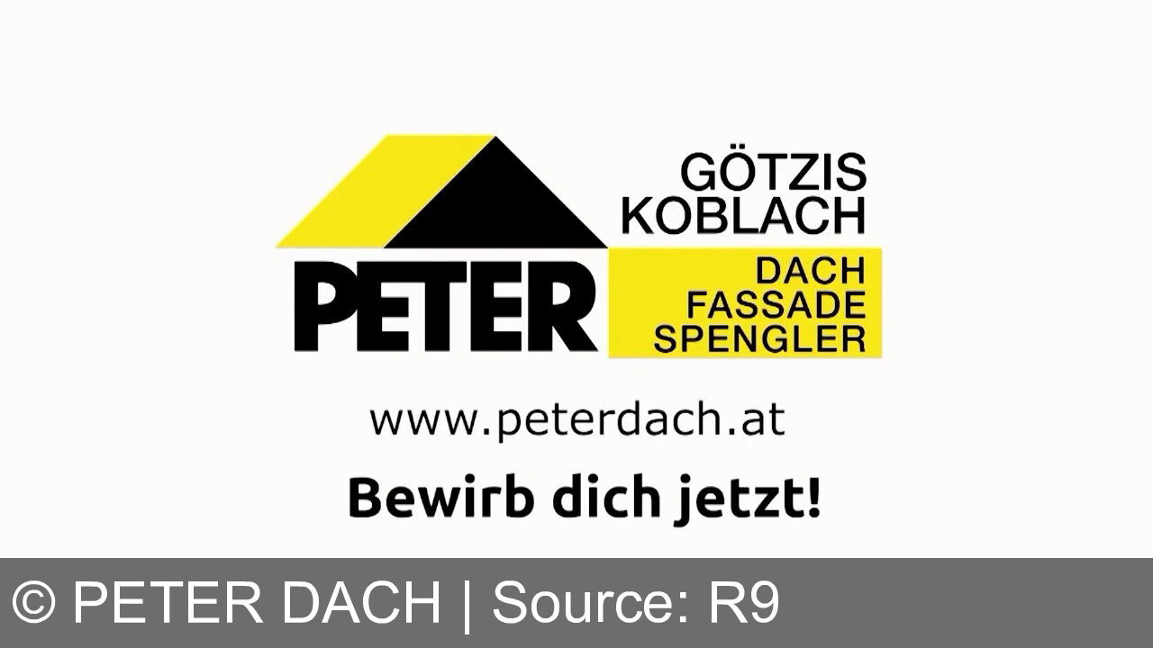 TV Werbung peter dach - Mit Peter Dach zur soliden Zukunft: Vertrauen Sie auf Experten für Dach, Fassade und Spenglerarbeiten. Jetzt bewerben und Teil des Teams werden! www.peterdach.at