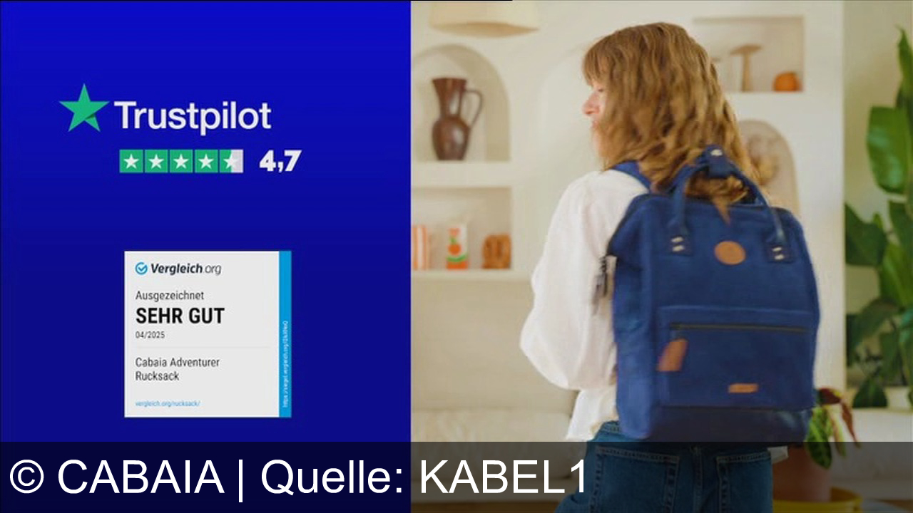 TV Werbung cabaia - Warum ist der cabaia Rucksack ein echter Game Changer? Weil er jeden Tag für dich mitdenkt und dir den Alltag so ein Stückchen angenehmer macht. Weil du mit ihm deinen eigenen Stil ausleben kannst. Und weil der Kabaya Rucksack dich überall hin begleitet. Ein Leben lang. Entdecke die Rucksäcke jetzt in unseren Boutiquen und auf cabaia.com