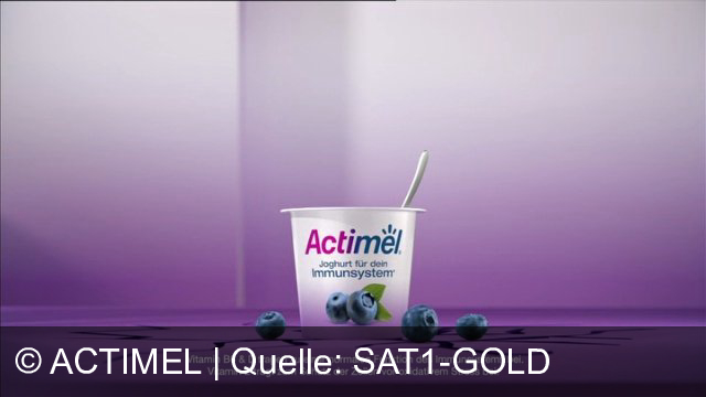TV Werbung actimel - unterstütze dein immunsystem