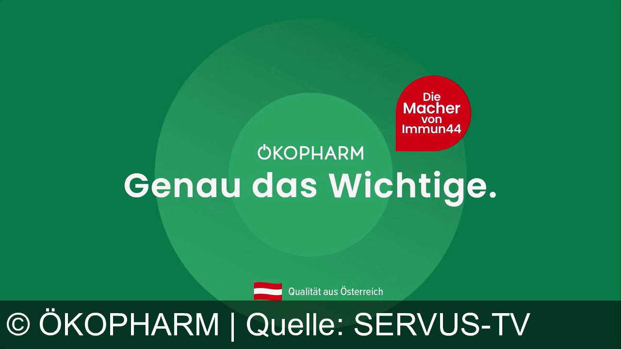 TV Werbung ökopharm - ÖKOPHARM – Genau das Wichtige für Ihre Verdauung. Die Macher von Immun44 mit neuer All-in-One-Formel. Jetzt neu!