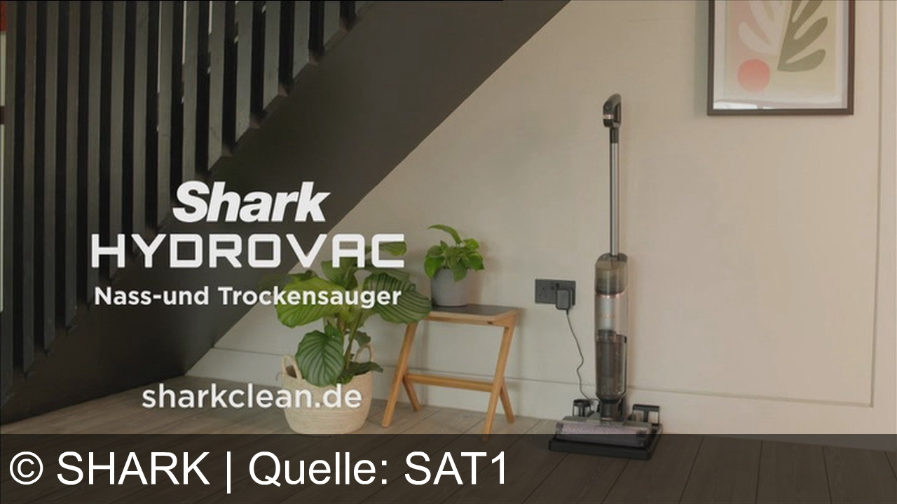 TV Werbung shark - Der Shark HydroVac ist ein Nass- und Trockensauger, der saugt, wischt und sich selbst reinigt. Ideal für Haushalte mit Kindern und Haustieren. Mehr Infos auf sharkclean.de.