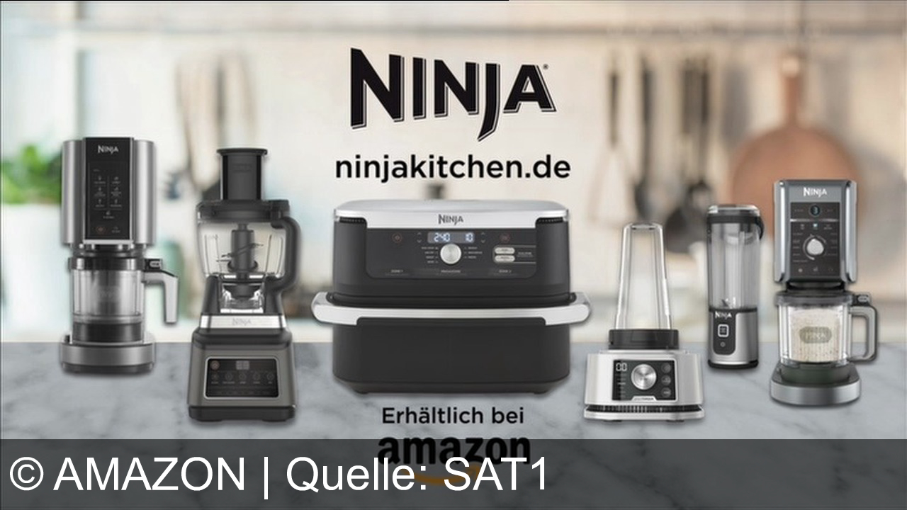 TV Werbung amazon - Die Ninja Creamy verwandelt Zutaten in Eiscreme, Gelato und Smoothie Bowls. Erhältlich bei Amazon – entdecke mehr auf ninjakitchen.de.