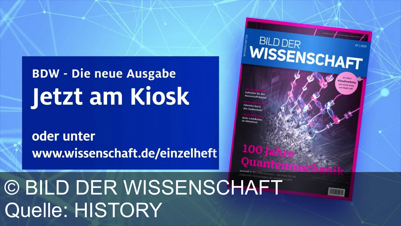 TV Werbung bild der wissenschaft - esen Sie jetzt in Bild der Wissenschaft: 100 Jahre Quantenmechanik, die Basis für die prägenden Technologien der modernen Welt. Außerdem: Gaskraftwerke, aufrüsten für den Wasserstoffbetrieb, und Tierwanderung, mehr Schildkröten im Mittelmeer. Jetzt am Kiosk oder unter www.wissenschaft.de.