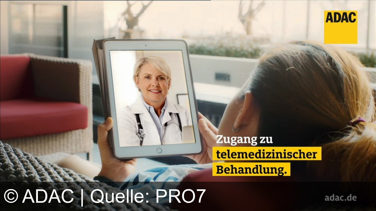 TV Werbung adac - Als ADAC-Mitglied hast du den Kopf frei. Da weiß ich, wir sind sicher unterwegs. Mit Pannen- und Unfallhilfe. Auch weltweit. Weltweit im Krankenrücktransport und europaweit im Fahrzeugrücktransport. Jetzt ADAC-Mitglied werden. Schon ab 54 Euro pro Jahr. Heute beantragt, ab morgen geschützt. Übrigens, der ADAC bietet auch Zugang zu Telemedizin.