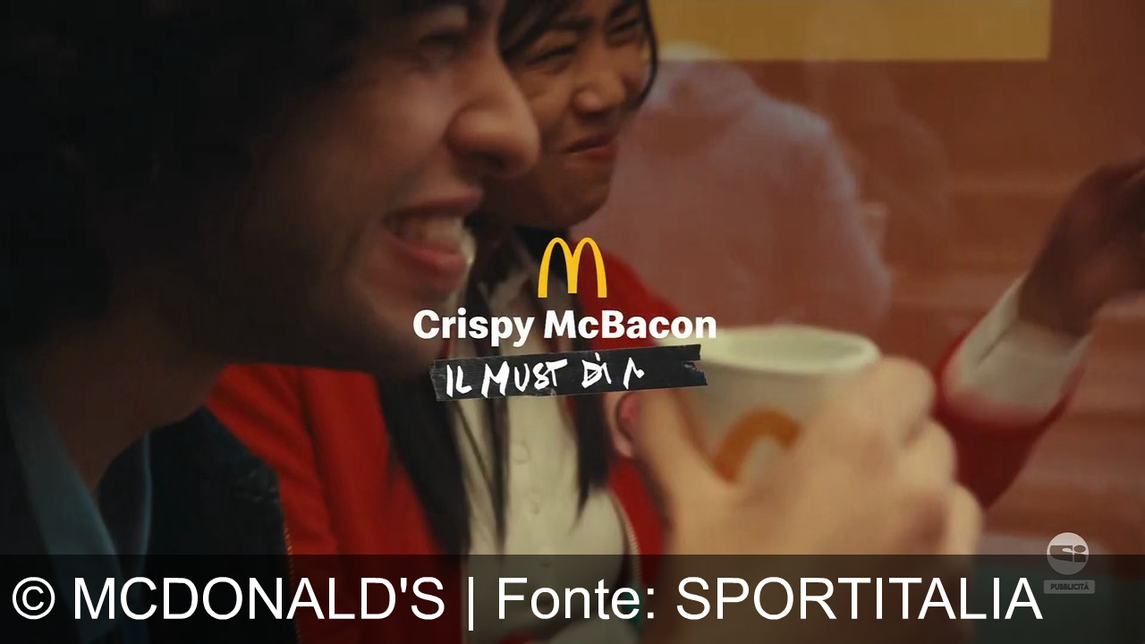 TV Werbung mcdonald's - Scopri il Crispy McBacon, il must di McDonald's. Gusta il sapore irresistibile con gli amici!