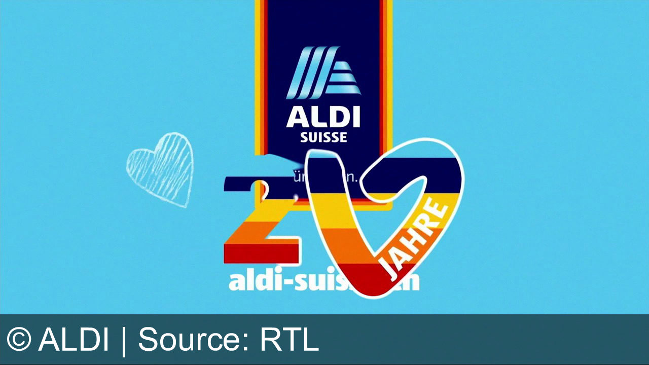 TV Werbung aldi - Feiere 20 Jahre Aldi Suisse: Spare bis zu 34% auf Mini Bacons, Power Wisch-Set und Mini-Massagepistole. Aldi - mehr fürs Leben.