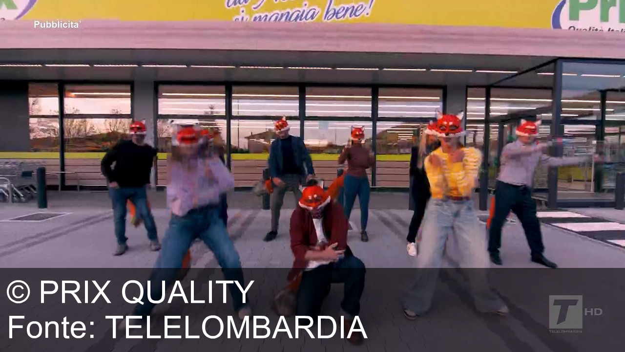 TV Werbung prix quality - Prix: qualità italiana per clienti furbi e svegli. Risparmi, promozioni e allegria nei supermercati. Fatti furbo, vieni da Prix!