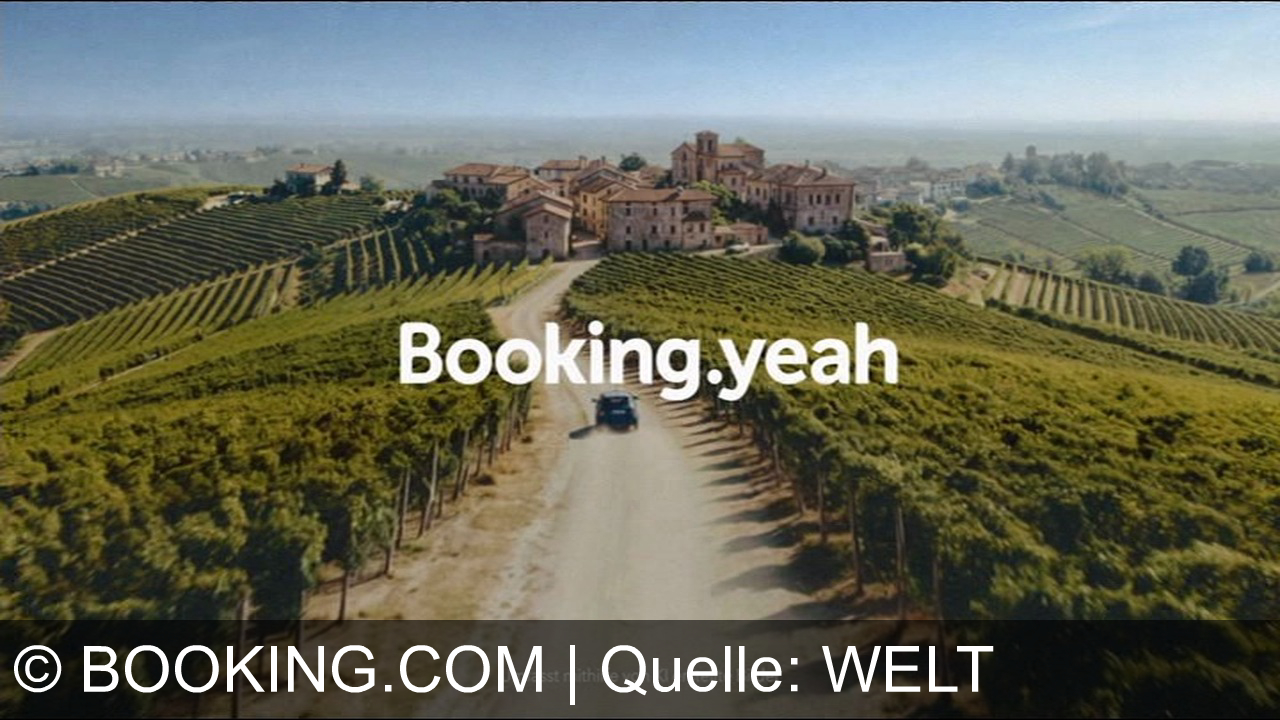 TV Werbung booking.com - Nur warten? Einfach fahren! Buchen, hinfahren, glücklich sein – Booking.com, booking yeah.