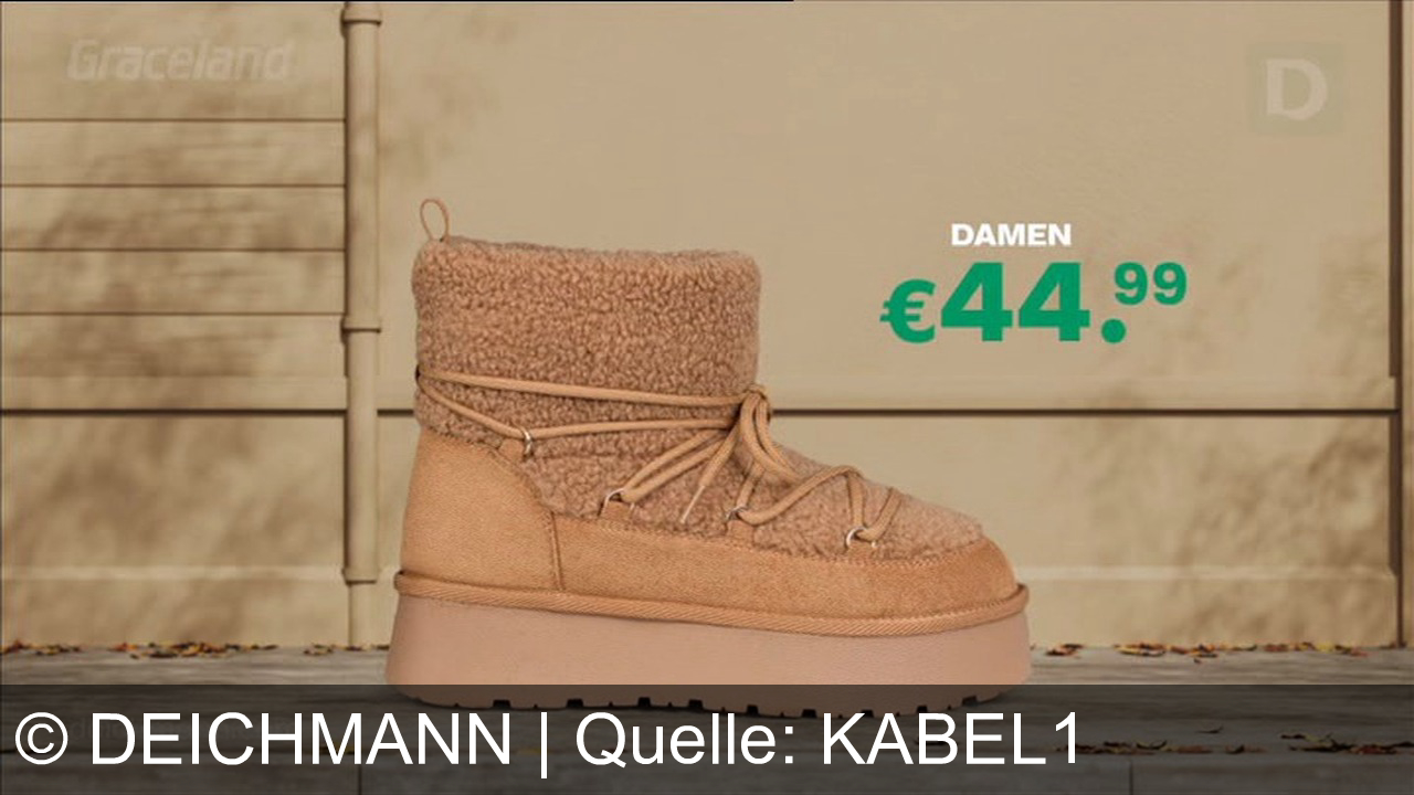 TV Werbung deichmann - Entdecke den neuen Style bei Deichmann: Cozy Boots ab 29,99. Stylisch und preiswert, online und im Store. Deichmann - weil wir Schuhe lieben.