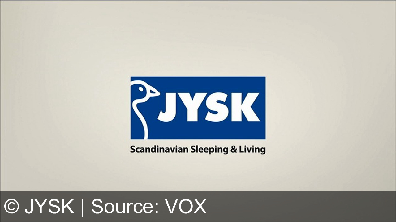 TV Werbung jysk - Erneuere dein Zuhause mit JYSK: Stilvolle Möbel und Heimtextilien, skandinavische Eleganz und Komfort. Spare bis zu 50% auf Badezimmerartikel und Heimtextilien. JYSK – Scandinavian Sleeping & Living.