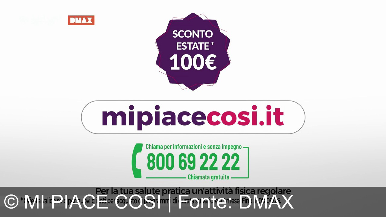 TV Werbung mi piace cosi - Mi piace così: perdi peso senza preparare né misurare. 11 chili persi, risultati in un mese. Prova con 100€ di sconto! mipiacicosi.it