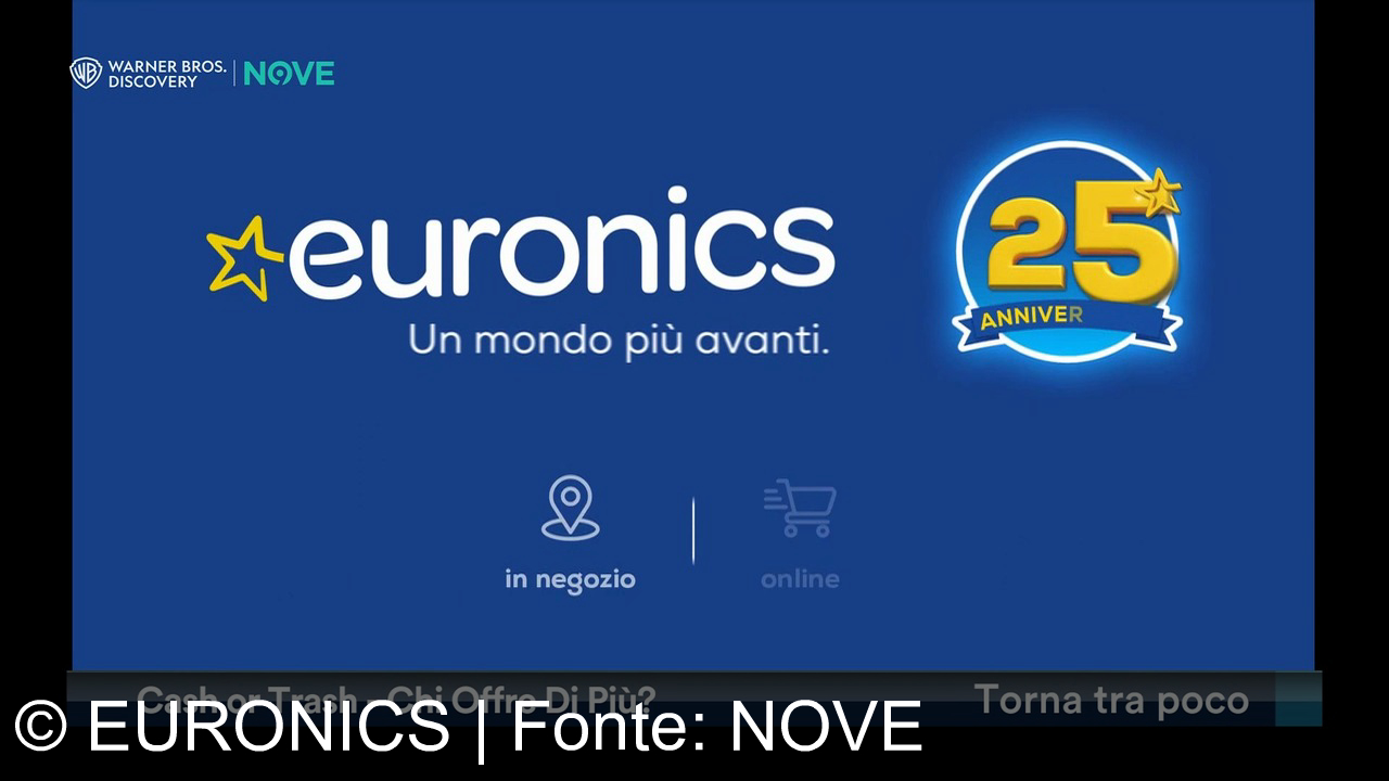 TV Werbung euronics - Euronics Black Star: prodotti stellari da non perdere! Samsung Galaxy A57 5G, 128 GB, a 399 €. Euronics, un mondo più avanti.