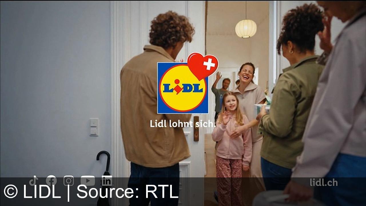 TV Werbung lidl - Gemeinsam genießen mit Lidl: Mikrowelle ab 59,90 Fr. oder Multizerkleinerer ab 14,99 Fr. – ab 28. August, nur mit Lidl Plus. Lidl lohnt sich – für die ganze Familie!
