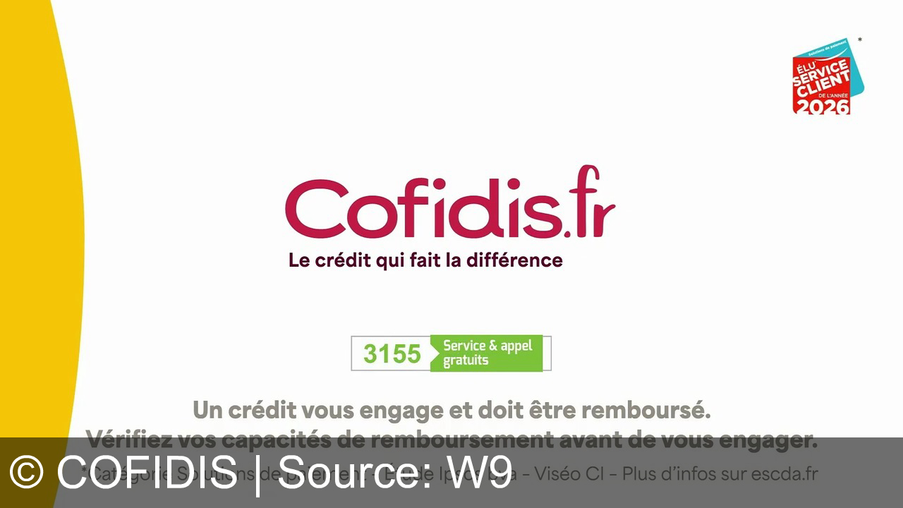 TV Werbung cofidis - Cofidis transforme votre cuisine en projet. Taux à 4,7% sur 60 mois. Le crédit qui fait la différence. Appelez le 31 55.