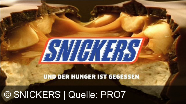 TV Werbung snickers - mr bean, chang, samurai, du bist nicht du