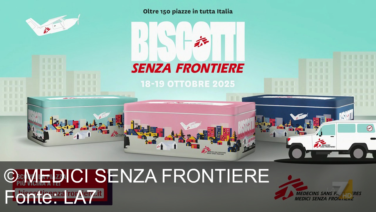 TV Werbung medici senza frontiere - Il 18 e 19 ottobre, scegli Biscotti Senza Frontiere con Medici Senza Frontiere: dona un biscotto, regala speranza. Scopri la piazza più vicina su biscottisenzafrontiere.it!