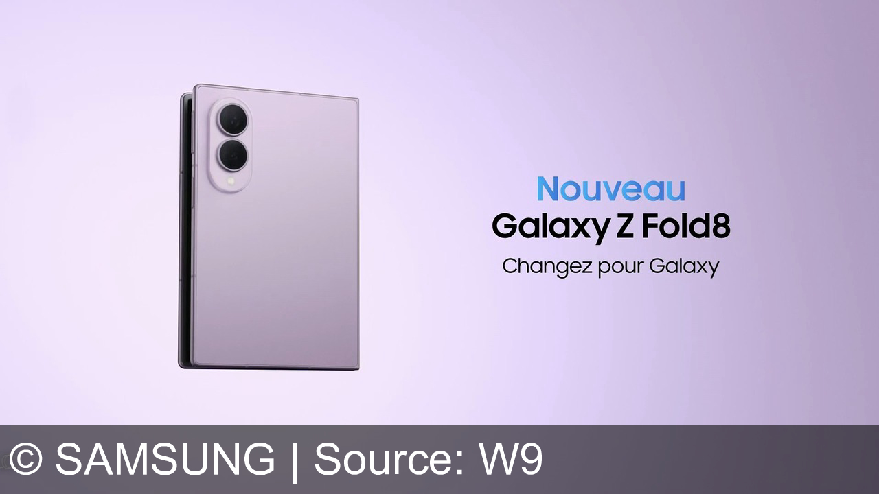 TV Werbung samsung - Découvrez la ville comme Ros avec le nouveau Samsung Galaxy Z Fold8 : selfies, vidéos, photos, cartes et bien plus. Changez pour Galaxy.