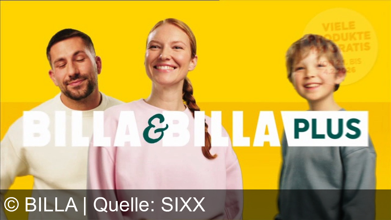 TV Werbung billa - BILLA & BILLA PLUS: Knallgelbe Angebote mit rotem Kreuz – jetzt viele Produkte 1+1 gratis genießen! Nur bis 4. Februar bei BILLA und BILLA PLUS. Mehr Infos auf billa.at.