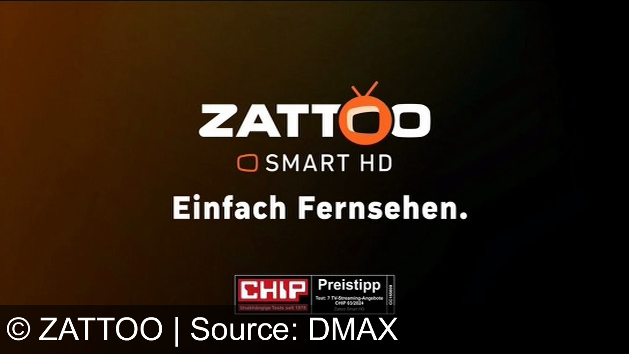 TV Werbung zattoo - Erlebe unvergessliche TV-Momente mit Zattoo Smart HD – über 200 Sender in HD für nur 6,49 €. Jetzt kostenlos testen und einfach Fernsehen genießen!