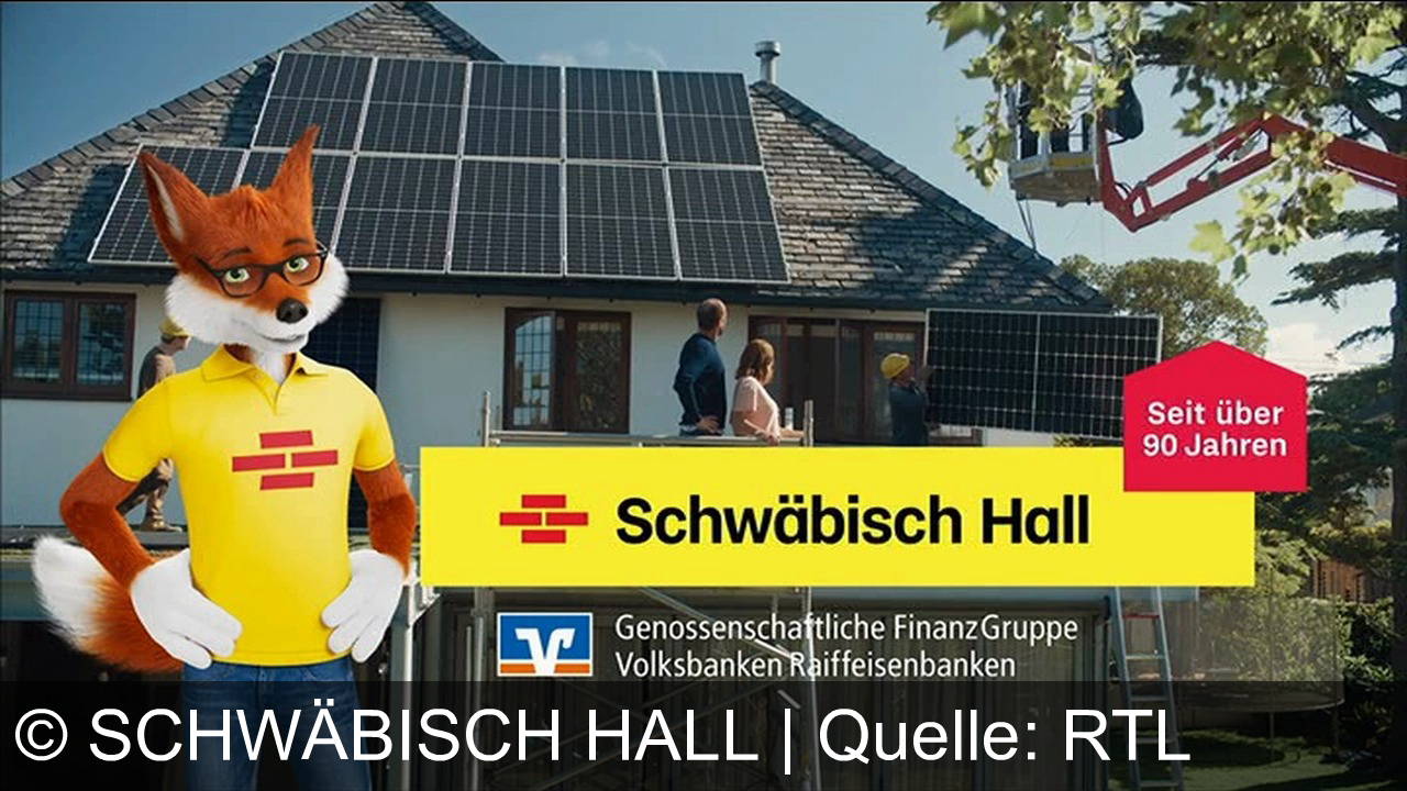 TV Werbung schwäbisch hall - Schwäbisch Hall und die Volksbanken Raiffeisenbanken: Seit über 90 Jahren gemeinsam für dein Zuhause – jetzt mit Solar, Heizung, Dämmung und moderner Finanzierung.