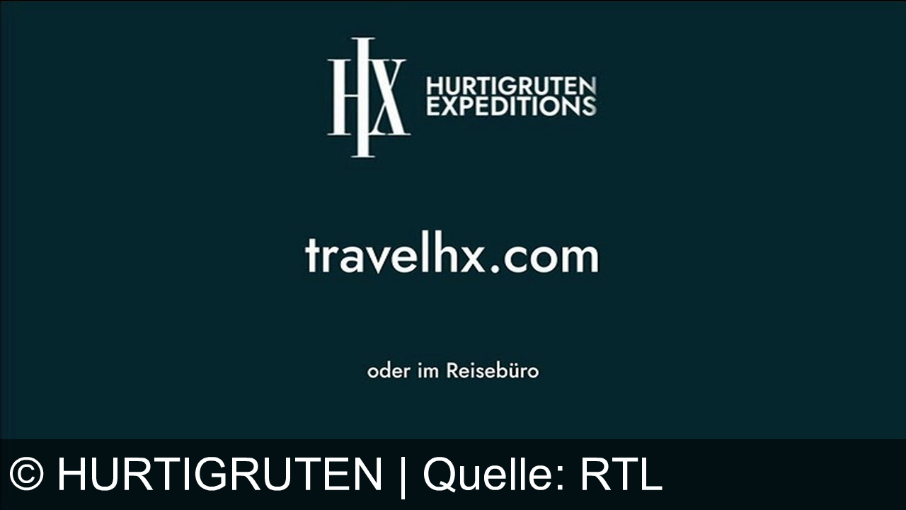 TV Werbung hurtigruten - Machen Sie Urlaub wie noch nie. Mit HX hurtigruten Expeditions. Mittendrin in einer unberührten Welt. Besuchen Sie TravelHX.com und sichern Sie sich jetzt ein kostenloses Upgrade zu einer Suite. All-Inclusive-Komfort der Spitzenklasse. Gleich buchen auf TravelHX.com