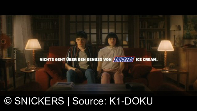 TV Werbung snickers - ice cream