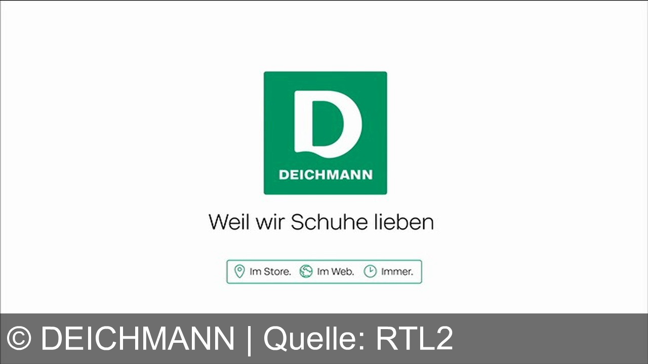 TV Werbung deichmann - Entdecke die neuen Leo-Styles bei Deichmann! Trendige Boots ab 29,99 €. Wear Your Wild – liebe den Schuh und den Preis. Deichmann – Weil wir Schuhe lieben. Immer.