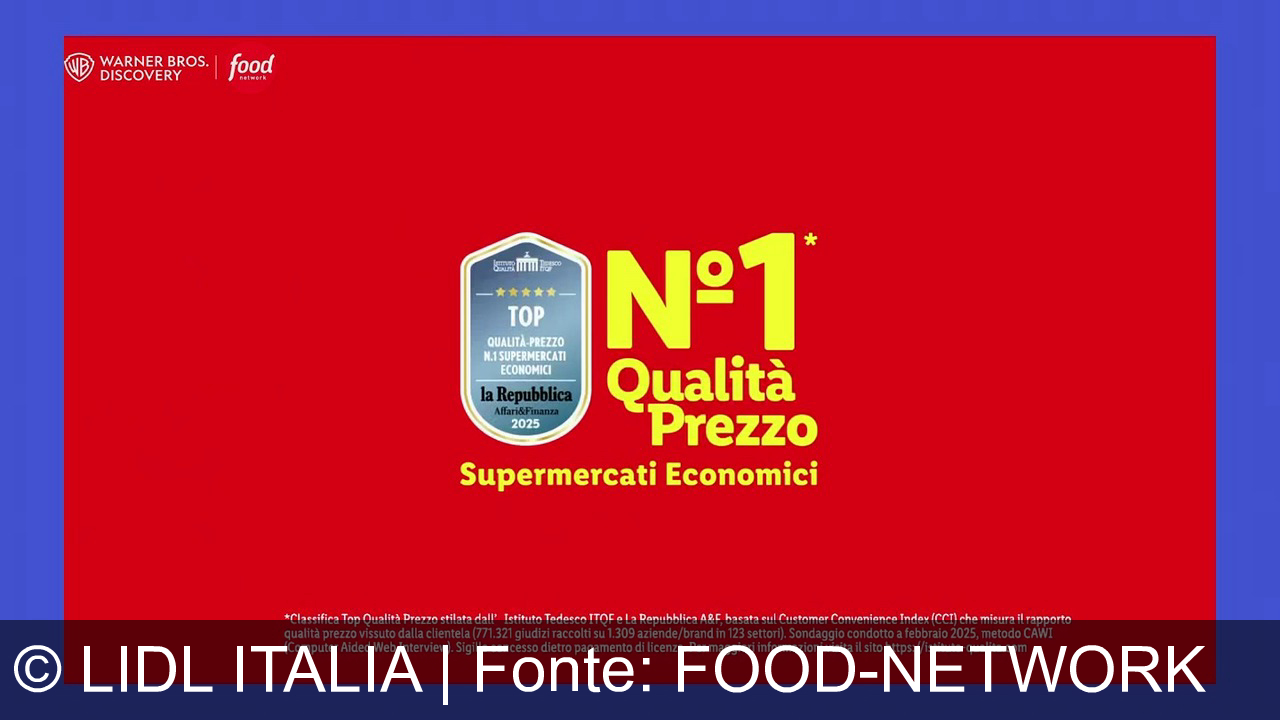 TV Werbung lidl italia - Da Lidl risparmi davvero: qualità N.1, prezzi leggeri e offerte Mega Weekend! Finocchi a 1,39€/kg, salsiccia 500g a 2,89€. Lidl. Vale davvero.