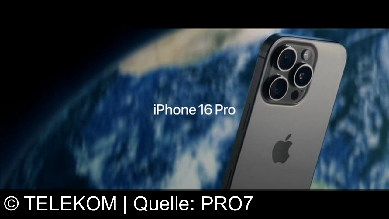 TV Werbung telekom - Das iPhone 16 Pro bietet mit dem A18 Pro Chip Next Level Gaming, 4K Slow-Mo bei 120 FPS und bewältigt 93 offene Tabs. Perfekter Start für Technik-Enthusiasten.