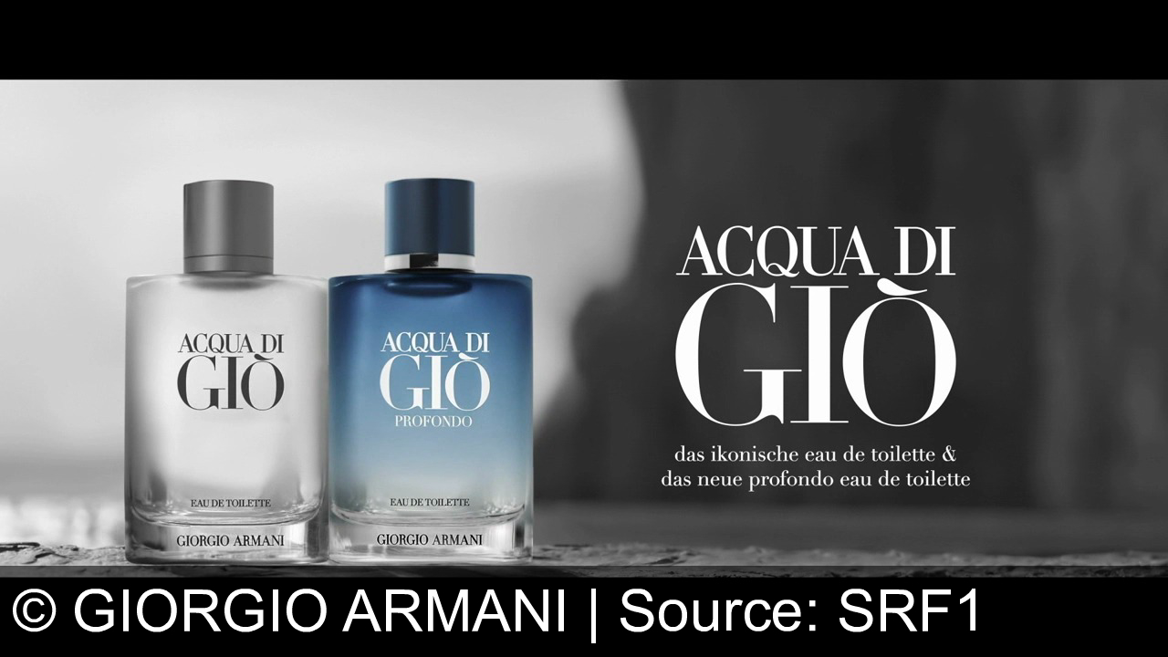 TV Werbung giorgio armani - Tauche ein in die Freiheit mit Acqua Di Giò Profondo von Giorgio Armani – Eleganz und Abenteuer vereint in einem ikonischen Duft.