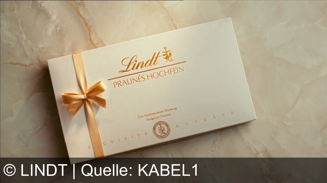 TV Werbung lindt - Lindt Pralinés: Exquisite Genussmomente, kreiert mit Leidenschaft vom Schweizer Maitre Chocolatier seit 1845.