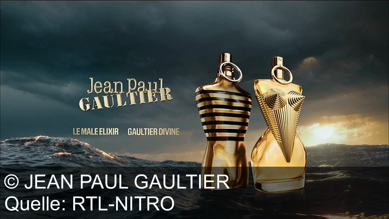 TV Werbung jean paul gaultier - Jean Paul Gaultier präsentiert: Le Male Élixir & Gaultier Divine – kraftvoll, verführerisch, ikonisch. Erlebe Leidenschaft auf hoher See mit den legendären Düften!