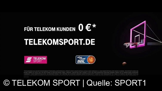 TV Werbung telekom sport - Alle Spiele der easy Credit BBL live, für Telekom Kunden 0 €