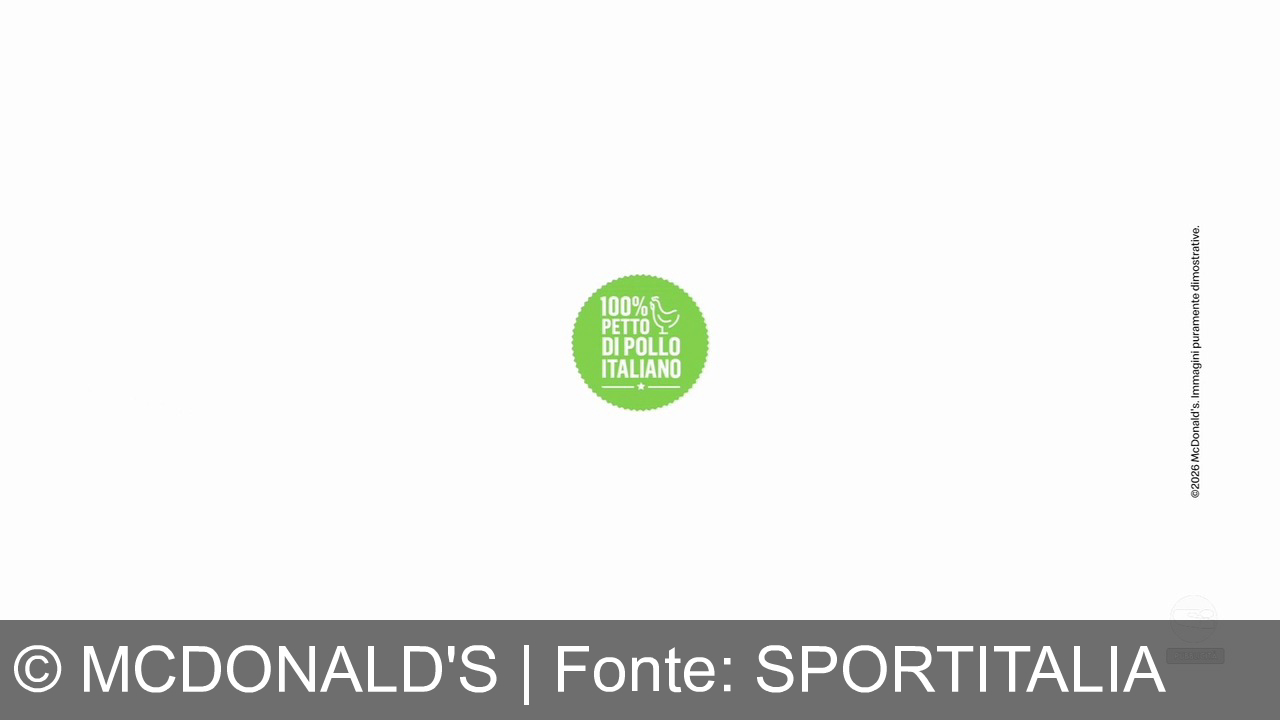 TV Werbung mcdonald's - Vivi la Dolce Vita con il McChicken Il Mediterraneo di McDonald's: 100% pollo italiano, bacon croccante e Grana Padano DOP!