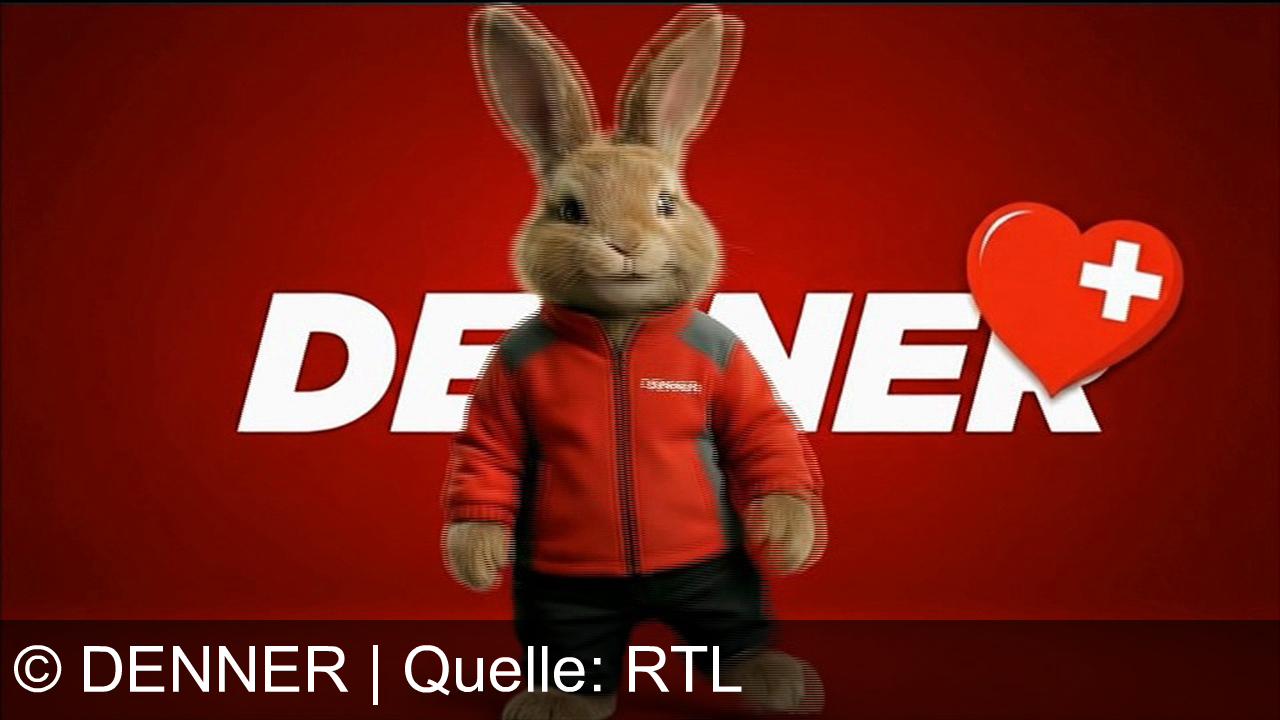 TV Werbung denner - Bei Denner: 20% auf Champagner, 33% auf Black Angus Rindfleisch, 31% auf Appenzeller Bier Quöllfrisch. Offizieller Partner vom Osterhasen.
