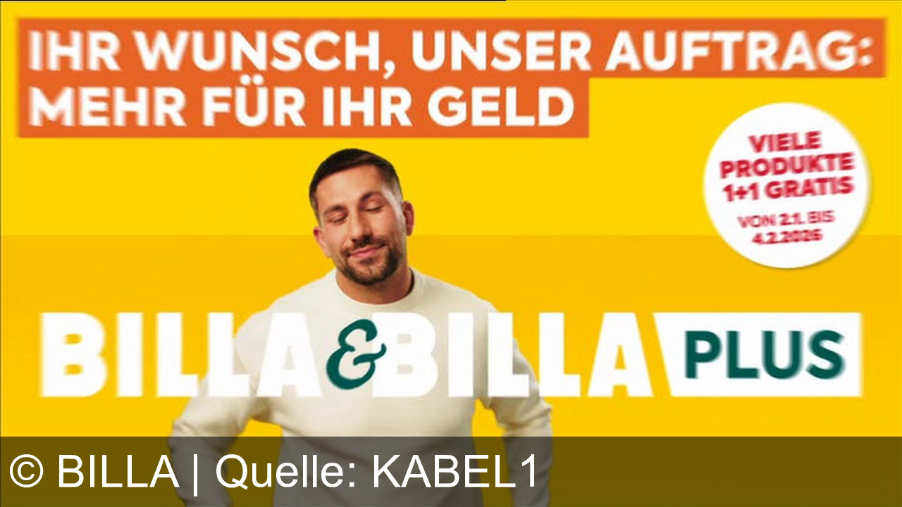 TV Werbung billa - BILLA & BILLA PLUS: 1+1 GRATIS auf viele Produkte, z.B. Hofstetter Faschiertes & Chips. Mehr für Ihr Geld – jetzt zugreifen!