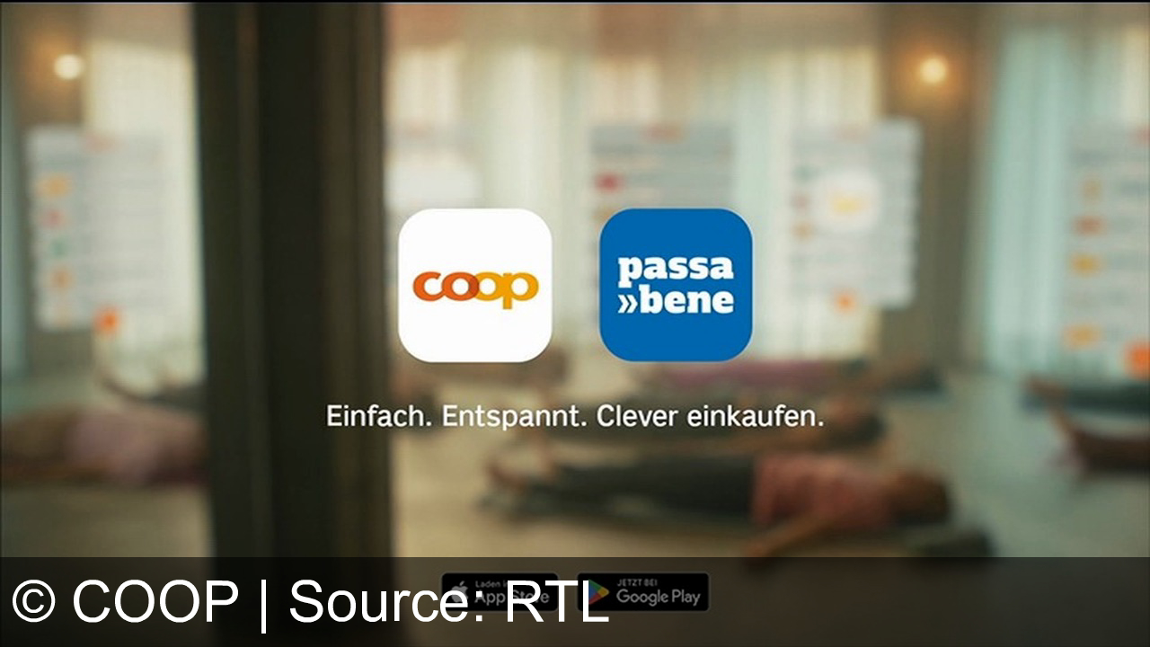 TV Werbung coop - Das ist Anna. Ihre Kinder sind jetzt in einem Alter, in dem sie ihre Mutter nicht mehr brauchen. Aber seit Lara bis spät in die Nacht an der Hausaufgabe sitzt, braucht sie am Morgen Cold Coffee, um wach zu werden. Was Anna dank der geteilten Coop-Einkaufsliste gerade mitbekommt. Und auch bei Tom, der Chips über alles liebt, aber auf einmal erstaunlich grosses Interesse an Rüebli hat, bleibt Anna entspannt. Weil ihr beim Posten mit Passabene die geteilte Einkaufsliste angezeigt wird. So hat Anna trotz der ständig wechselnden Wünsche ihrer Teenager den Kopf frei für anders. COOP. Für mich und dich. Und Anna und alle, die mit der COOP-App und Passa Bene entspannt einkaufen.