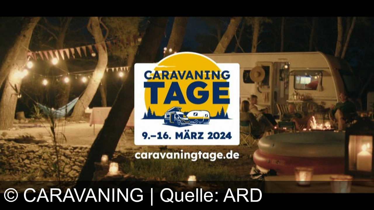 TV Werbung caravaning - Gewinnen Sie 20.000€ beim Kauf eines Caravans oder Reisemobils während der Caravaning Tage vom 9.-16. März 2024. Mehr Infos auf caravaningtage.de. Teilen Sie Freude mit anderen!