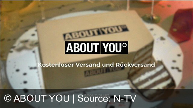 TV Werbung about you - bis zu -50% extra rabatt
