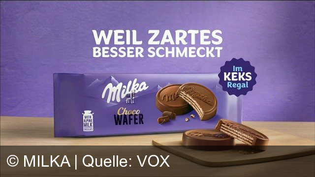 TV Werbung milka - Entdecken Sie die zarte Geschmacksvielfalt der Milka Kekse mit Alpenmilchschokolade-Füllung, inklusive des Choco Wafer – für ein unwiderstehlich zartes Geschmackserlebnis.