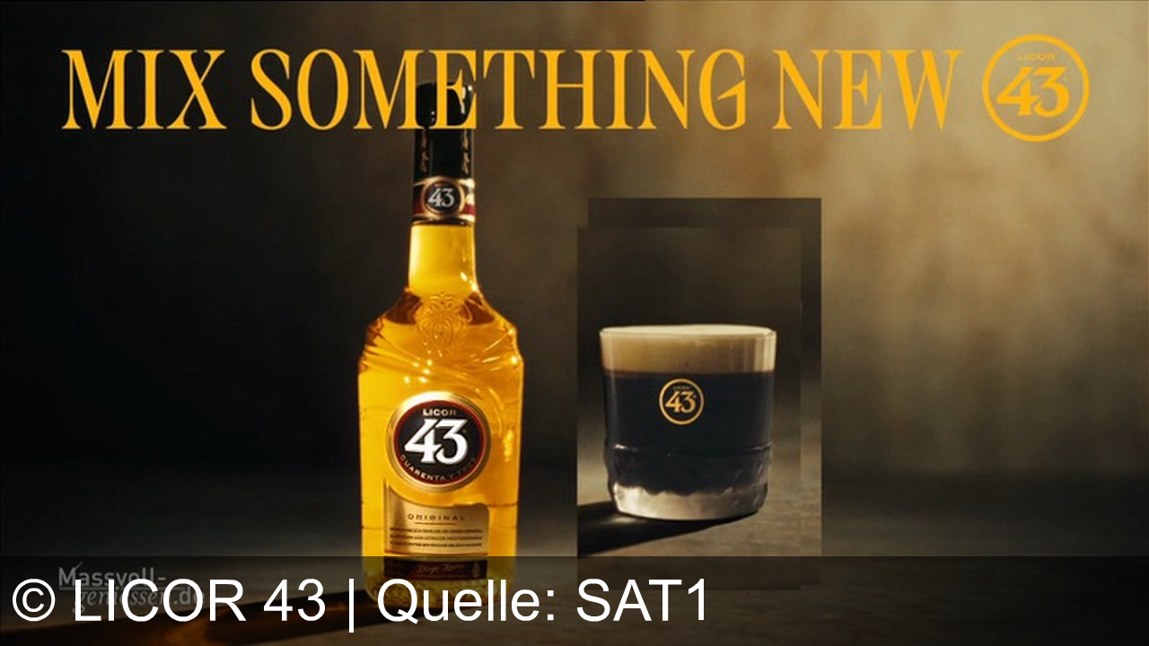 TV Werbung licor 43 - Mit Likör 43 und 43 Zutaten: Mixe Originalität, Sonne und Genuss – entdecke mit „Mix something new“ das Besondere!