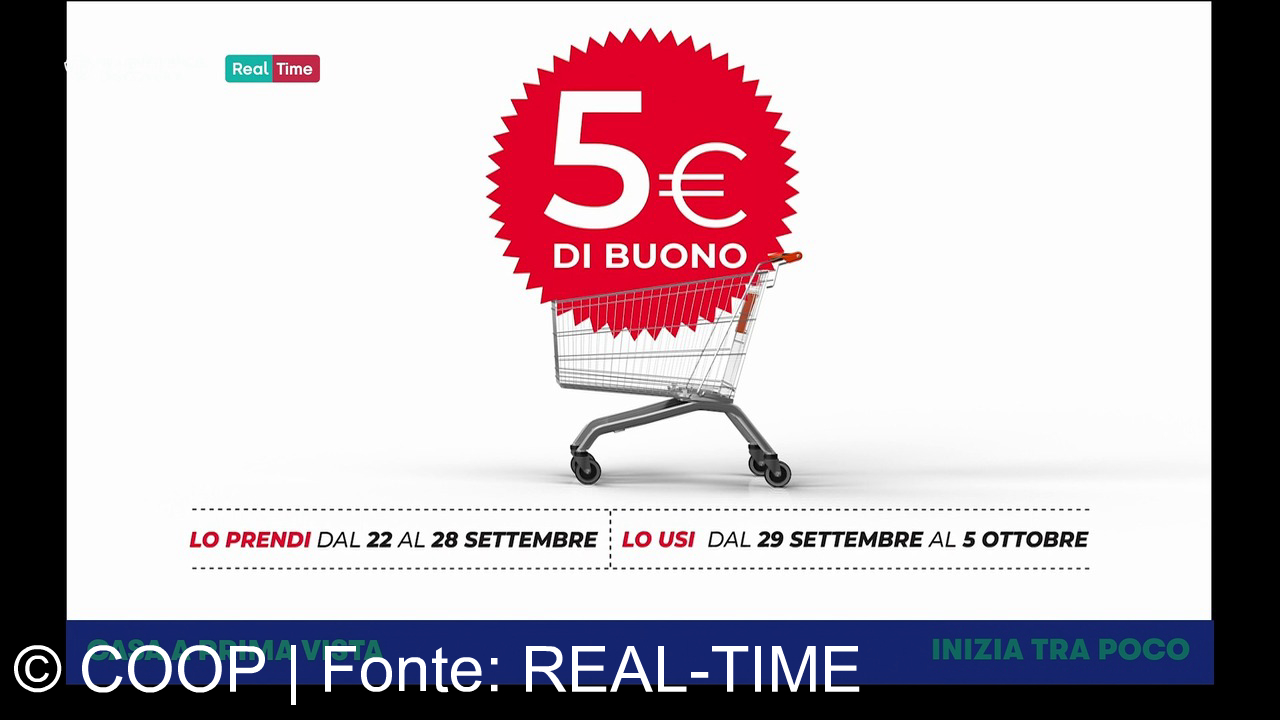 TV Werbung coop - Solo da Coop: con 15€ di spesa ricevi 5€ di buono! Approfittane dal 22/9 al 5/10. Coop conviene a te, conviene a tutti. Scopri di più su coop.it!