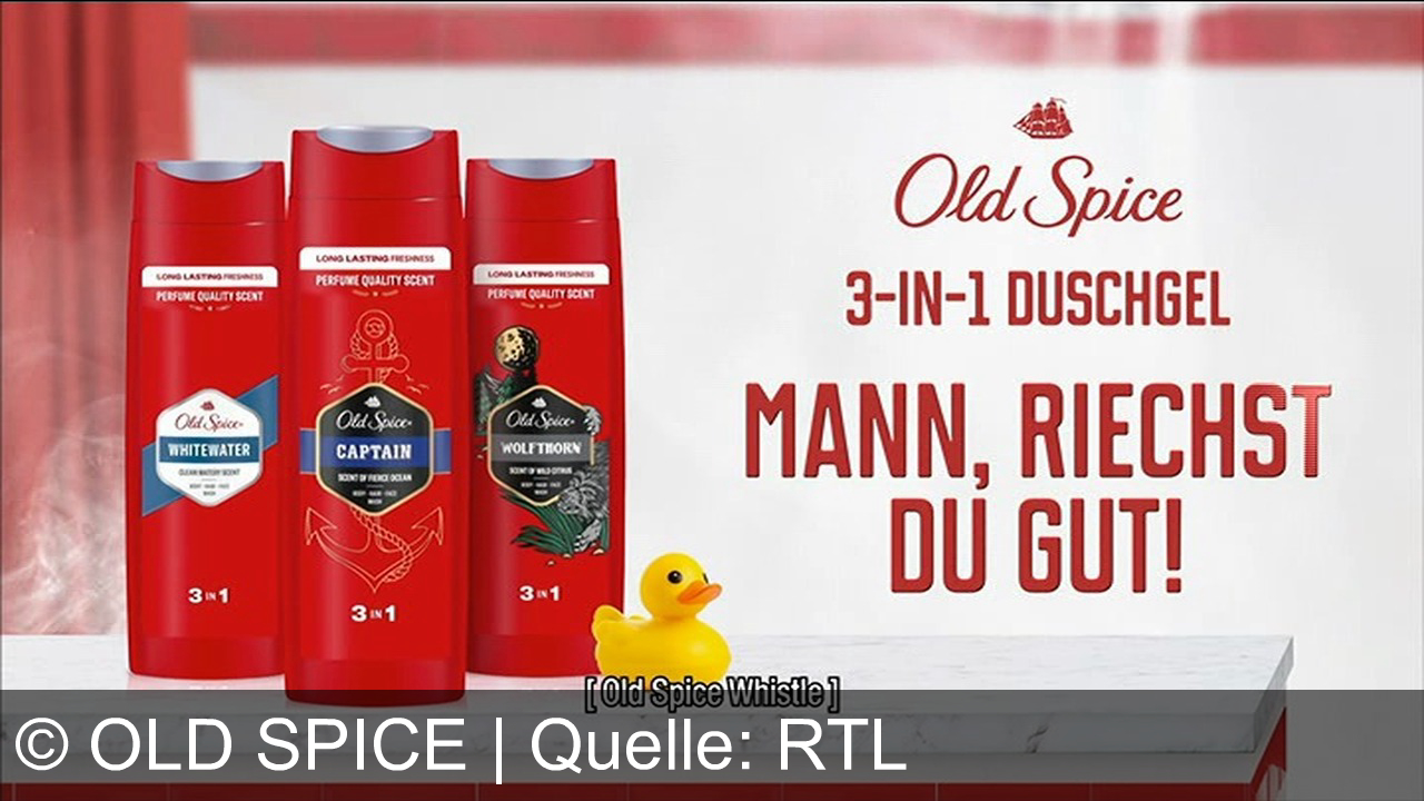 TV Werbung old spice - Isaiha Mustafa wirbt hier zusammen mit Old Spice für: 3-in-1 Duschgel bietet langanhaltende Frische und einen männlichen Duft für Haare, Körper und Gesicht. Genieße Parfümqualität und ein gutes Riechen!