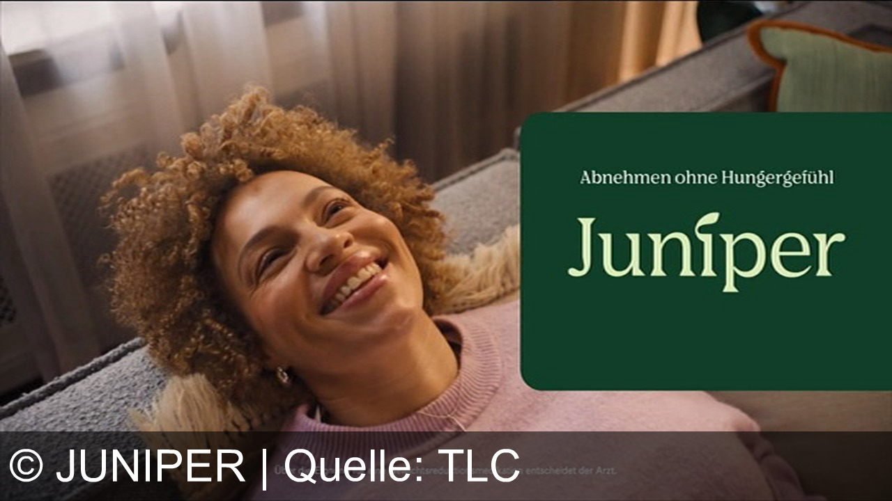 TV Werbung juniper - Mit Juniper gesund abnehmen – individuell betreut, ohne Hungergefühl. Über 50.000 Menschen vertrauen bereits myjuniper.com.de. Für deinen Körper, für dein Leben.