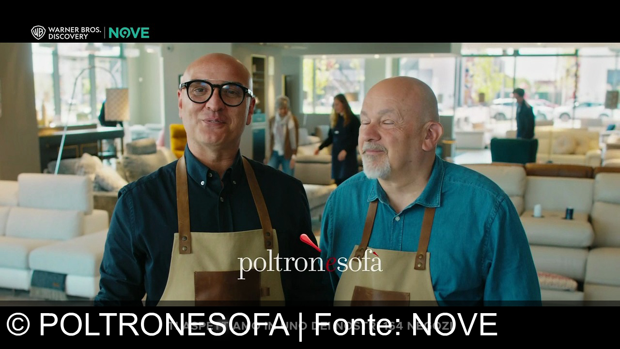 TV Werbung poltronesofa - **"Danni accidentali? Nessun problema! Poltronesofa ripara gratis per 5 anni. Risparmia il 50% su divani di qualità come Marito e Muratello. Solo da Poltronesofa!"**